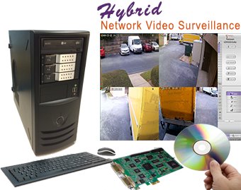 32 Port 960fps Hybrid DVR/NVR Surveillance Security System